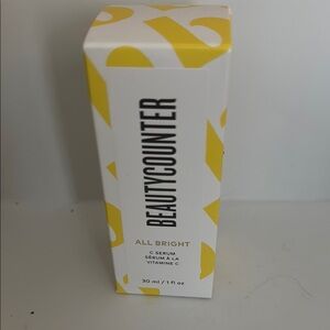 Beautycounter All Bright C Serum - Yellow and White
